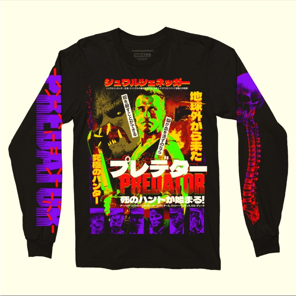 Rucking Fotten NWT Very Limited Edition Predator Long Sleeve Size XL